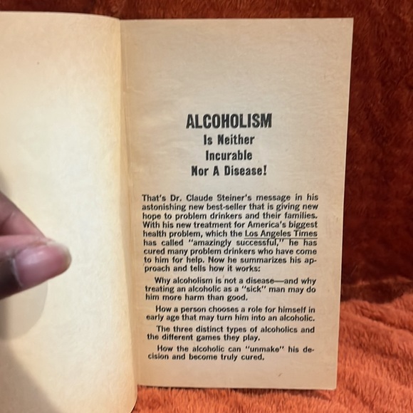 Games Alcoholics play ( copyright 1981 ) - Picture 4 of 9